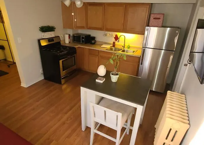 Apartment Cozy 1 Bedroom, 1 Min From Irving Park Blue Line, Free Parking *